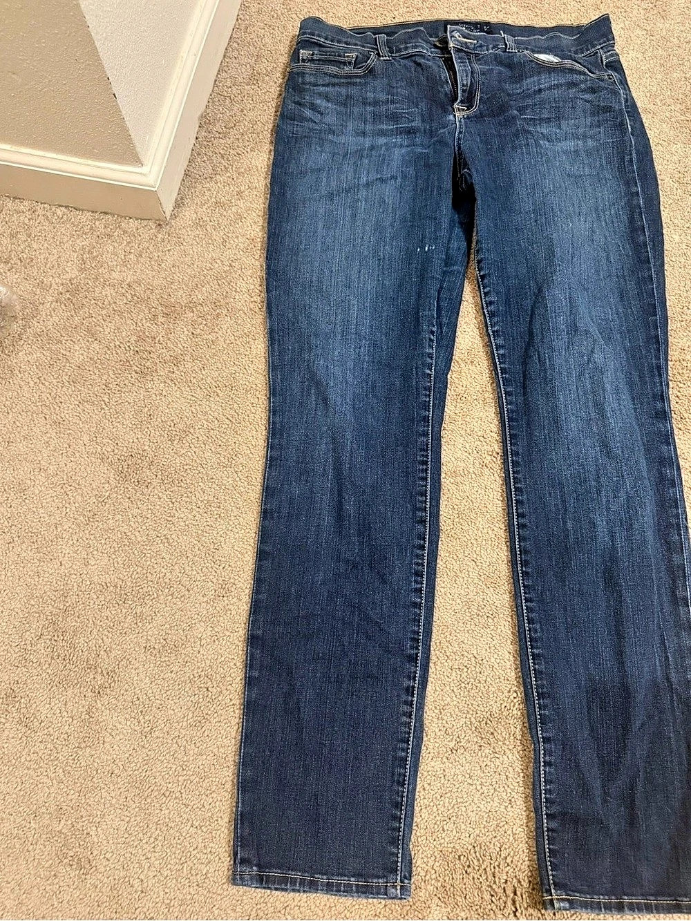 Lucky Brand Mid Rise Sweet Straight Jeans Straight Leg Blue Jeans